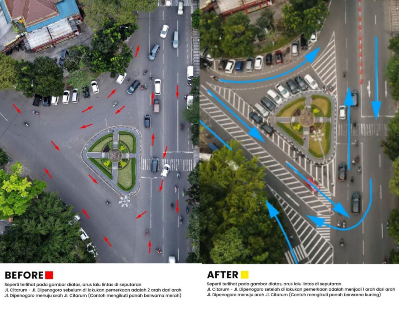Pemkot dan Polrestabes Bandung Rekayasa Sejumlah Jalur