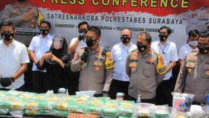 46,6 Kg Sabu Dan 4.000 Pil Koplo Berhasil Dimankan Satresnarkoba Polrestabes Surabaya