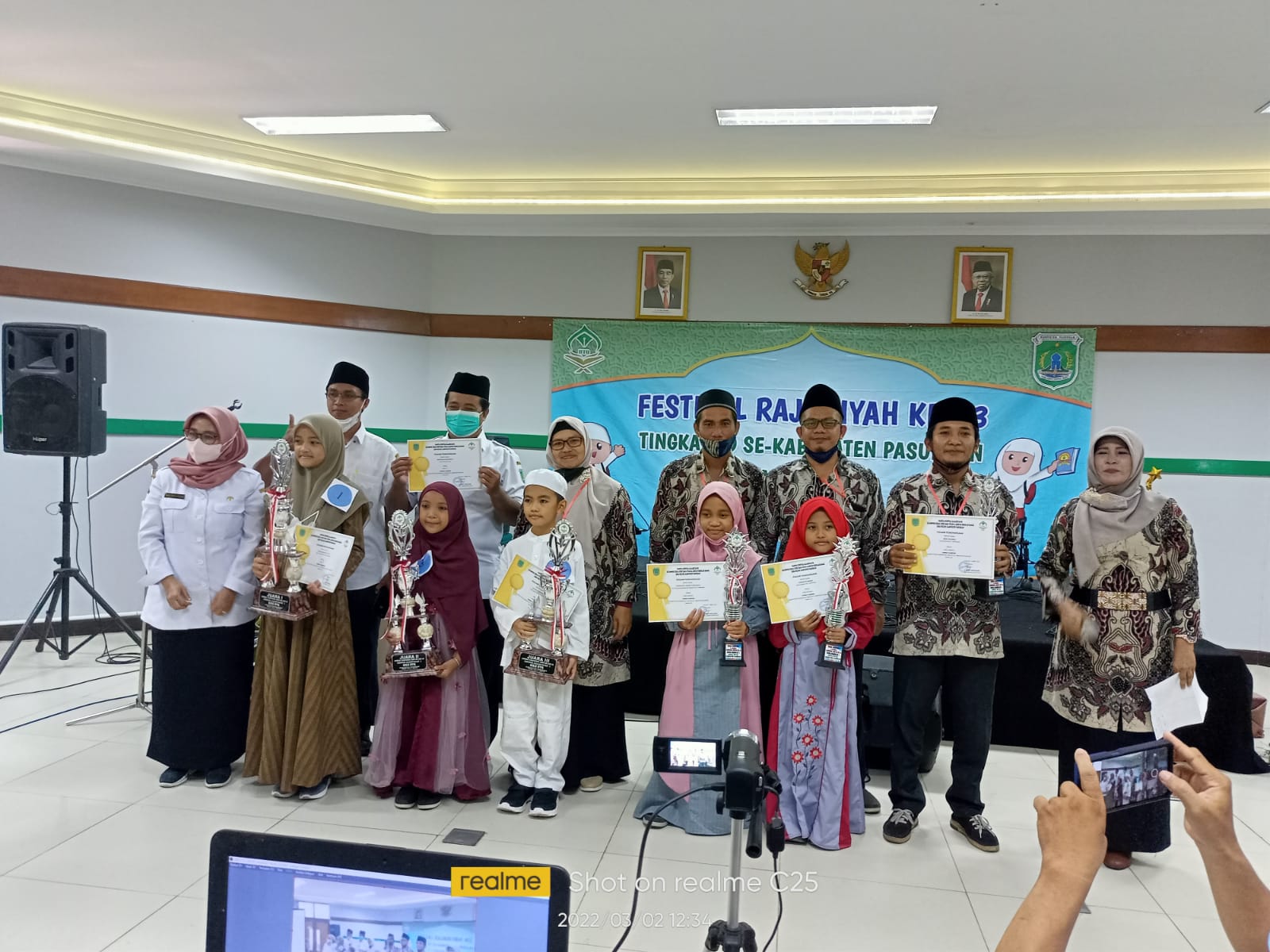 Haykalusshomadani Juara Bertahan Festival Rojabiyah Tahfidzul Qur’an ke-3 Tingakat SD se Kabupaten Pasuruan