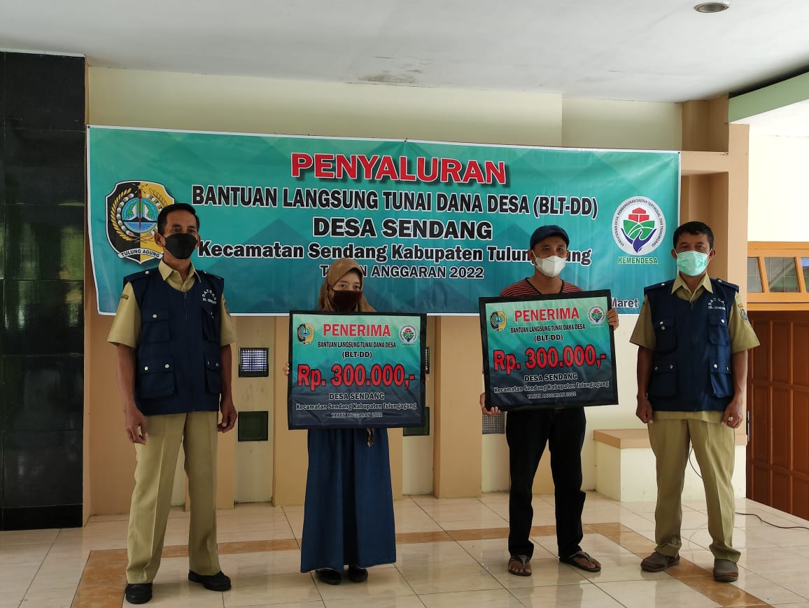 11O KPM Terima BLT DD Dari Pemdes Sendang Kecamatan Sendang Awal Bulan Maret 2022
