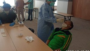 Badan Pengelola P3SRS Lakukan Swab Antigen Secara Rutin