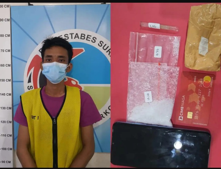 Kasatresnarkoba Kembali Amankan Pengedar Sabu