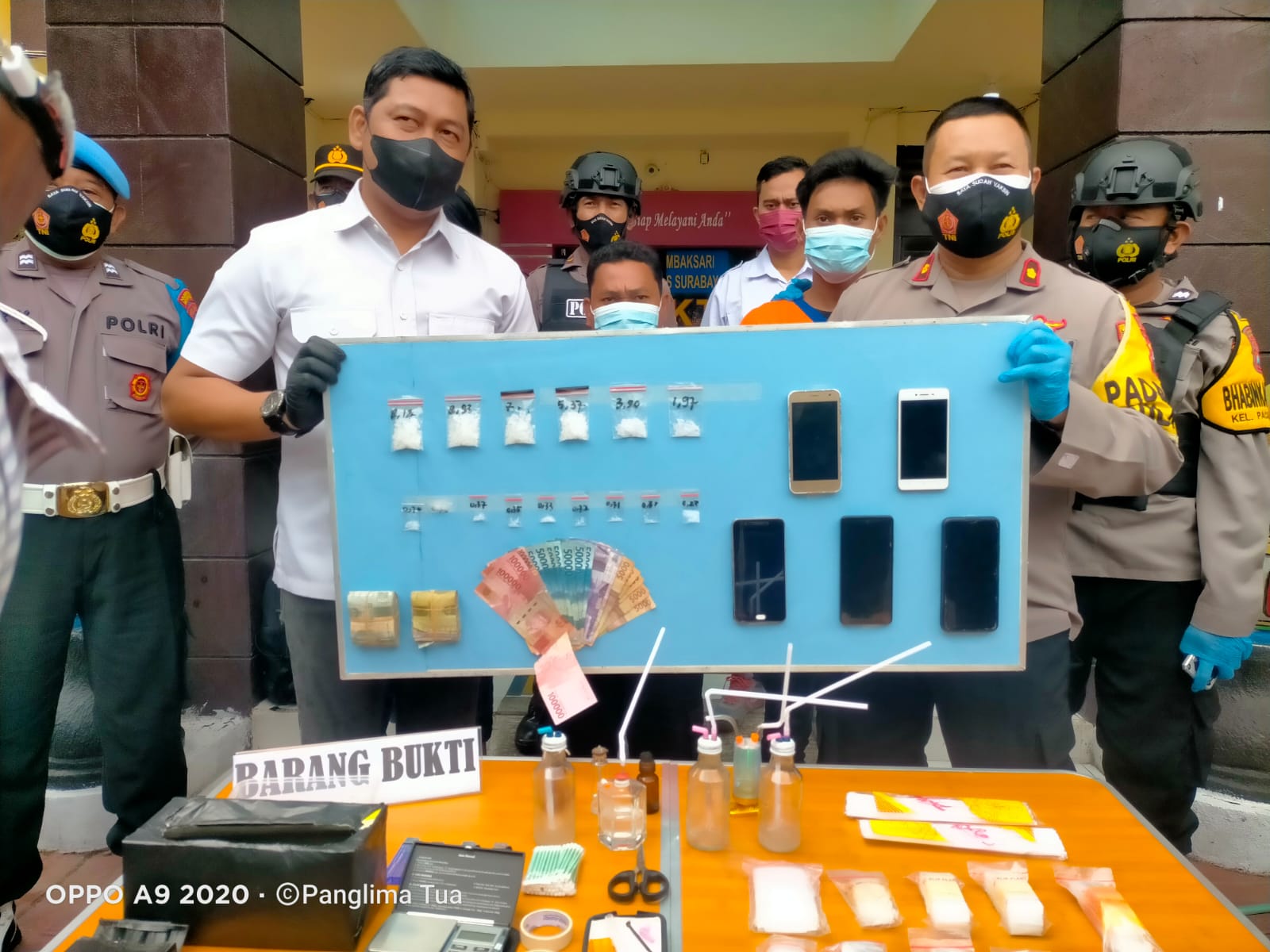 Kos Donokerto Dijadikan Markas Sabu, Digrebek Polsek Tambaksari