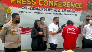 Pencuri Kurang Lihai, Curi Motor Dalam Satu Hari Dibekuk Satreskrim Polrestabes Surabaya