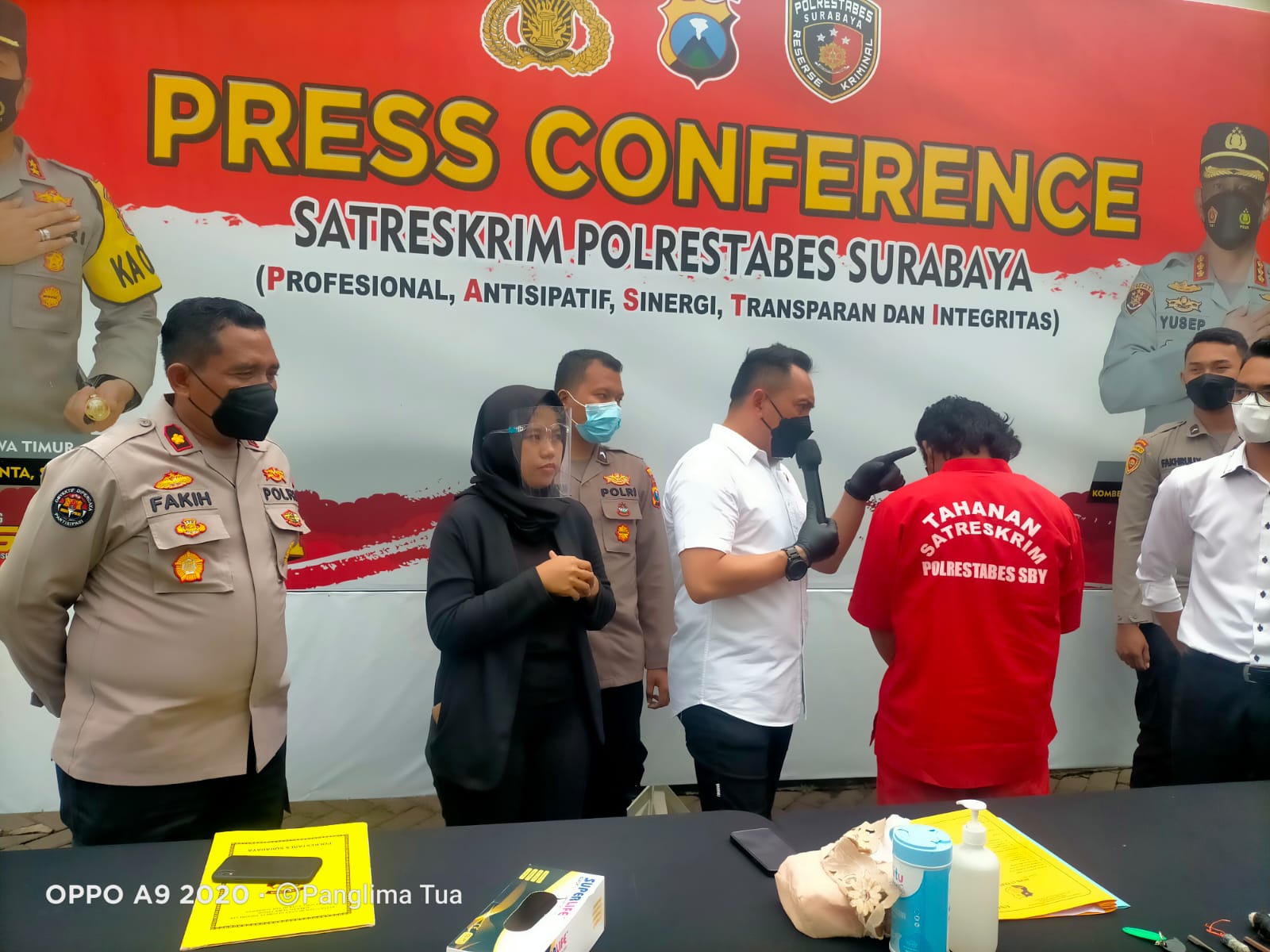 Pencuri Kurang Lihai, Curi Motor Dalam Satu Hari Dibekuk Satreskrim Polrestabes Surabaya