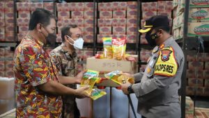 Kapolres Mojokerto Sidak Ketersediaan Minyak Goreng di Distributor Mojokerto