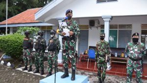 Siswa Pusdikpel Kodiklatal Lattek Menembak Meriam dan Demolisi di Puslatpur Paiton Probolinggo