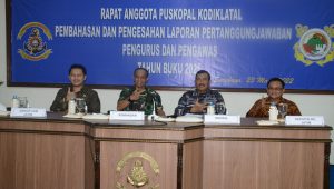 Puskopal Kodiklatal Gelar Rapat Anggota Tahun Buku 2021