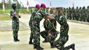 Komandan Kodiklatal Buka Dikmaba dan Dikmata TNI AL Angkatan XLII di Satdik-3 Sorong