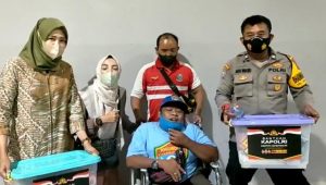 Polsek Tambak Sari Surabaya Lakukan Pendampingan Vaksin Serentak