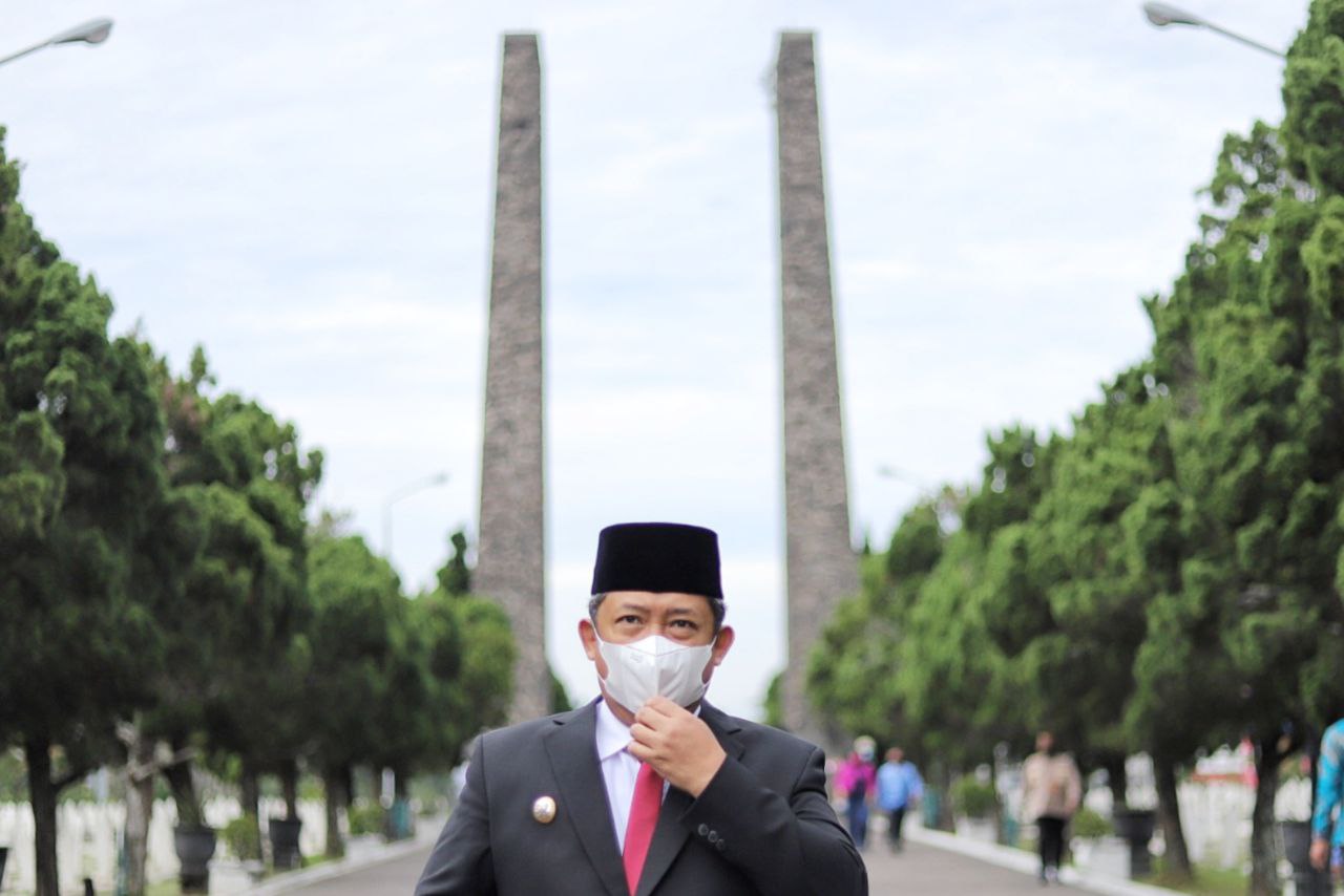 Yana Gelorakan Optimisme Melawan Pandemi Covid-19 Pada Peringatan Bandung Lautan Api