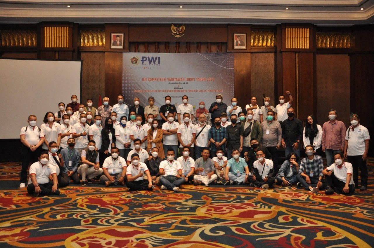 PWI Kota Bandung Gelar UKW Angkatan 45-46 di Tengah Pandemi Covid-19