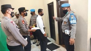 Cegah Penyalahgunaan Narkoba Pada Anggota Polri, Polres Magetan Gelar Tes Urine Dadakan