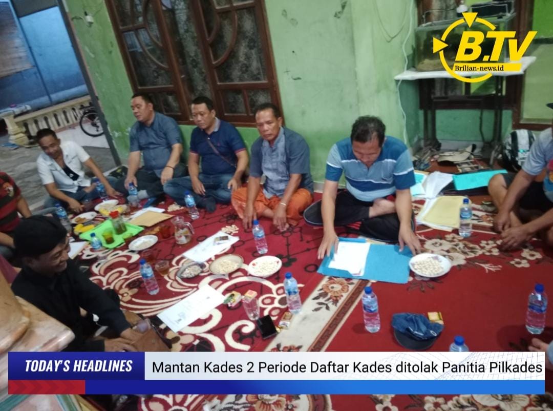 Mantan Kades 2 Periode Daftar Kades ditolak Panitia Pilkades