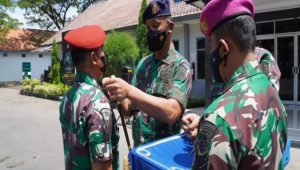 Danpuslatdiksarmil Pimpin Kenkat 21 Bintara