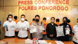 Polres Ponorogo Menetapkan Tujuh Tersangka Kasus Petasan Meledak