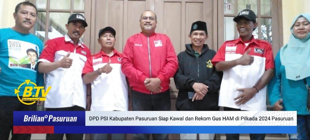 DPD PSI Kabupaten Pasuruan Siap Kawal dan Rekom Gus HAM di Pilkada 2024