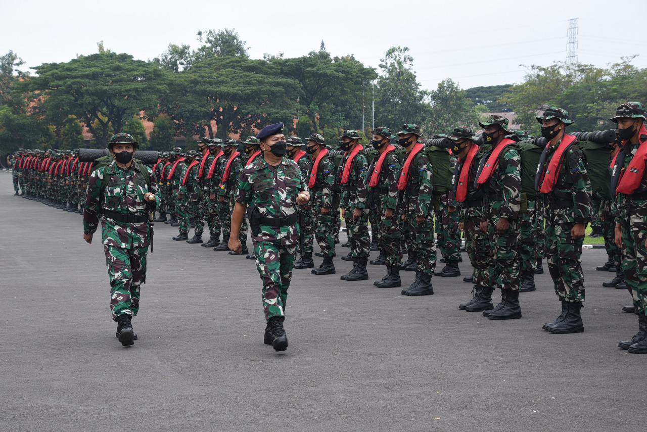 Dankodikdukum Kodiklatal Buka Pendidikan Tahap Sargolan Dikmata TNI AL Angkatan XL/2.