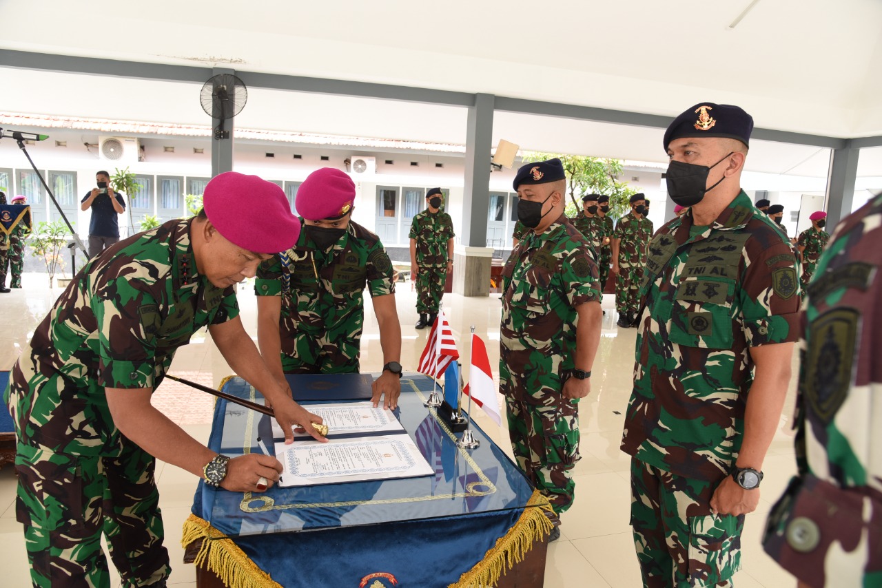 Dankodiklatal Pimpin Sertijab Kasatkes Kodiklatal