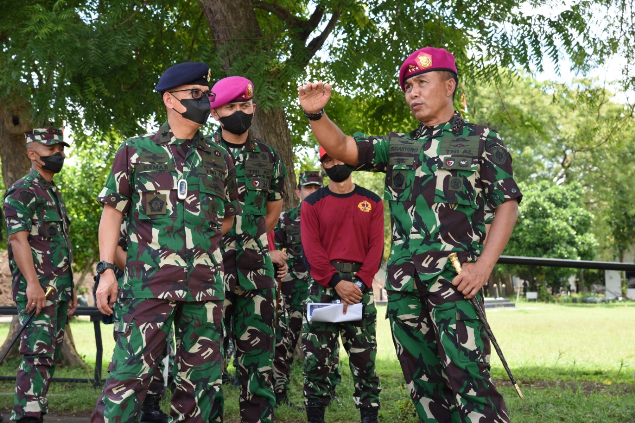 Dankodiklatal Tinjau Lattek Materi Dopper Siswa Dikko Angkatan 168