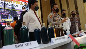 Polres Pacitan Berhasil Mengungkap BBM Oplosan
