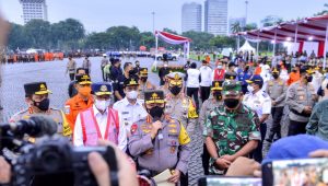 Apel Gelar Pasukan, Kapolri Tekankan Soal Strategi Antisipasi Kemacetan Hingga Vaksinasi Booster saat Mudik