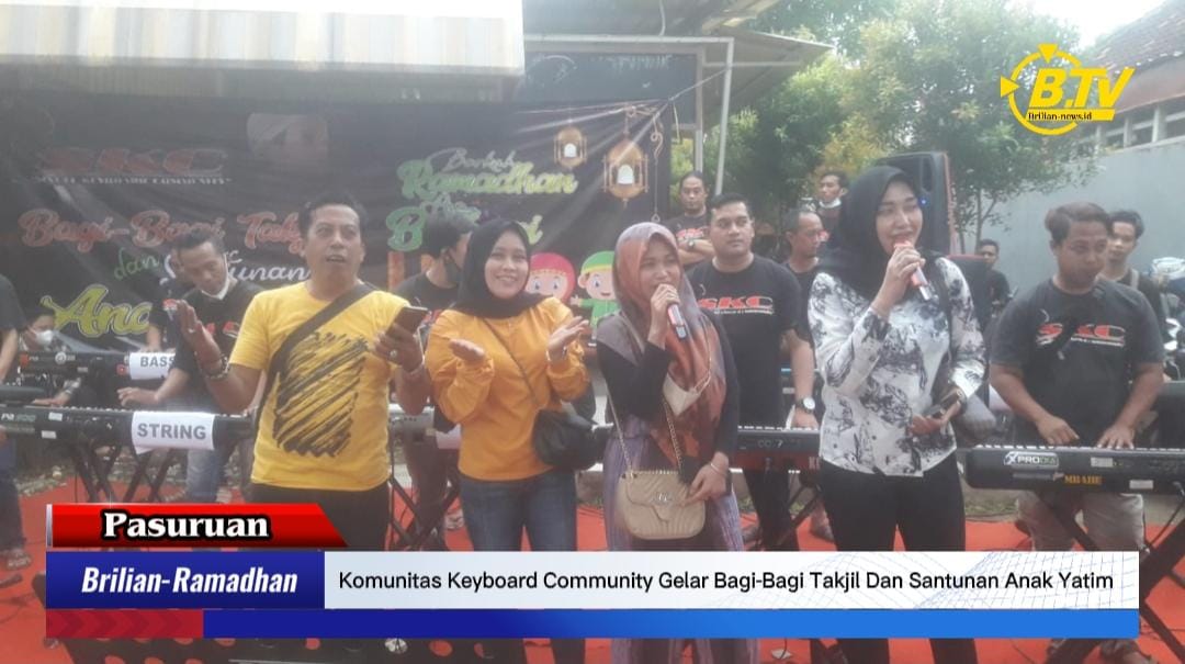 Komunitas Keyboard Community Gelar Bagi-Bagi Takjil Dan Santunan Anak Yatim