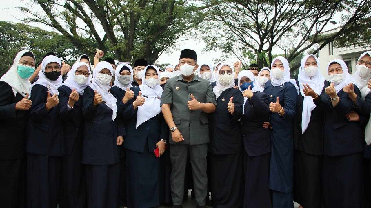 Lima Pesan Wali Kota Bandung Saat Melantik 214 Pejabat