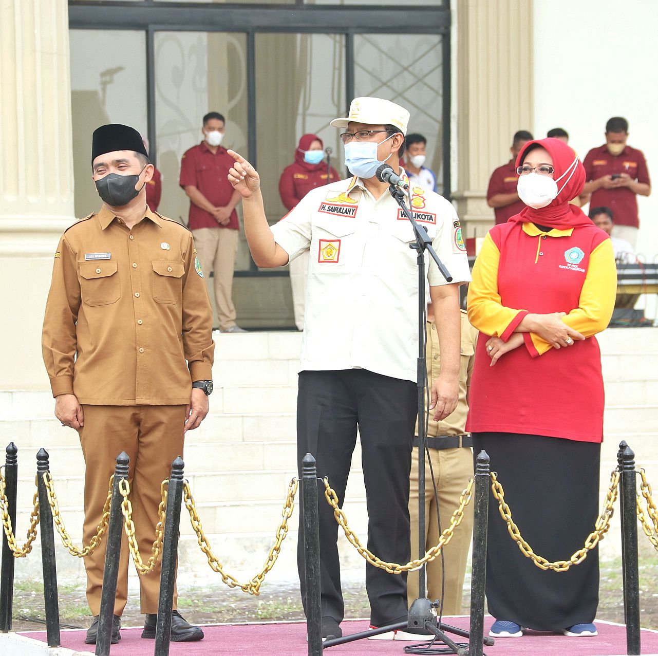 Ketua TP PKK Kota Pasuruan Gerakan 1 ASN 1 Paket Sembako