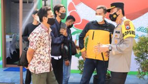 Mudik Aman Mudik Sehat, Polres Tuban Siapkan Gerai Vaksin di Posyan Perbatasan Jateng – Jatim