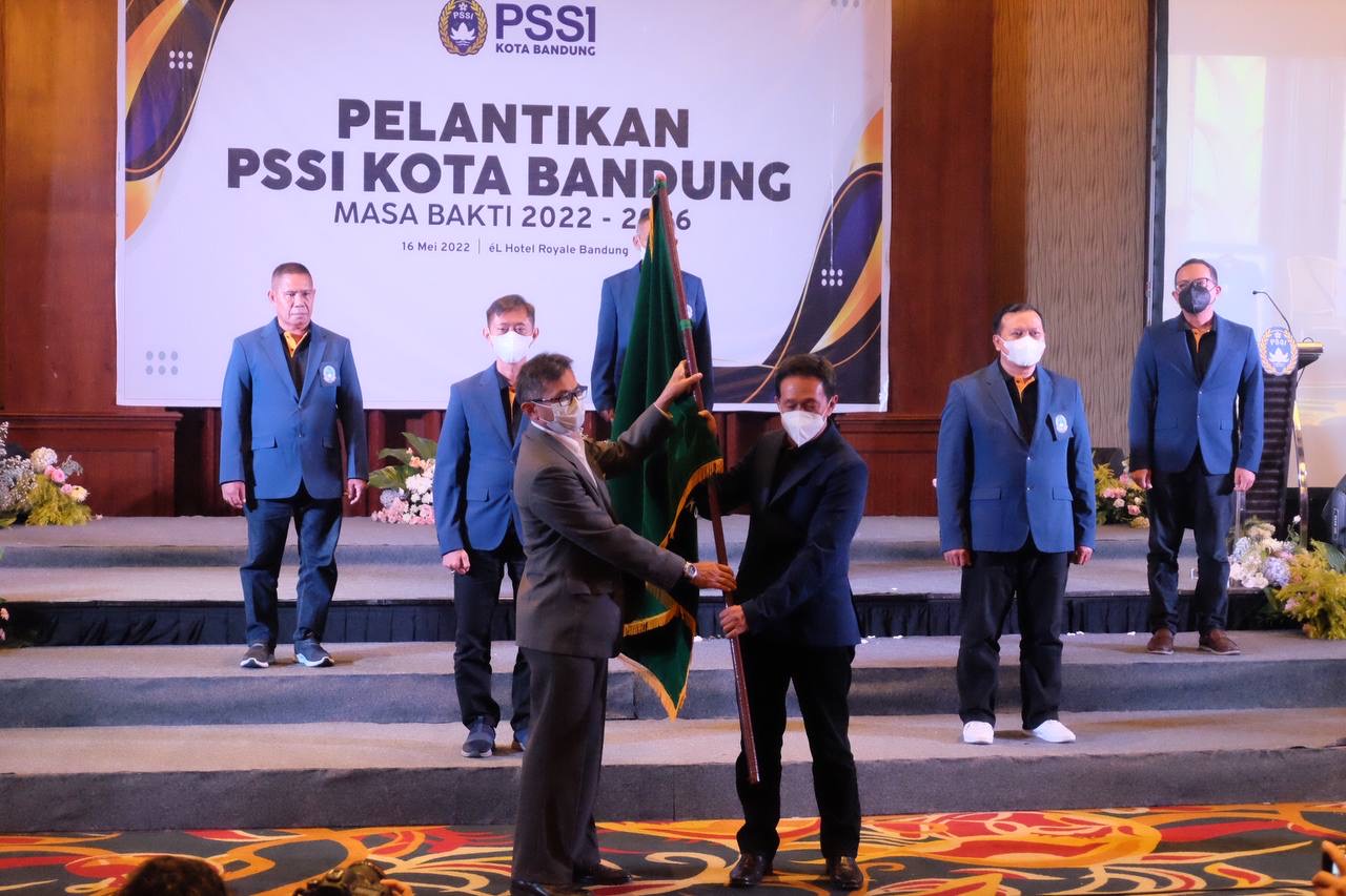 Siap Kerja Nyata dan Gerak Bersama, Pengurus Askot PSSI Bandung Dilantik Hari Ini