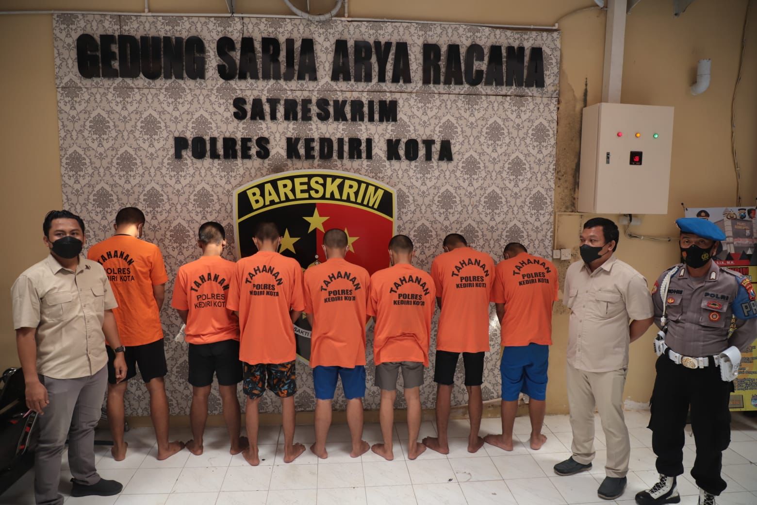 Polisi Berhasil Mengamankan 9 Orang Pelaku Pengeroyokan