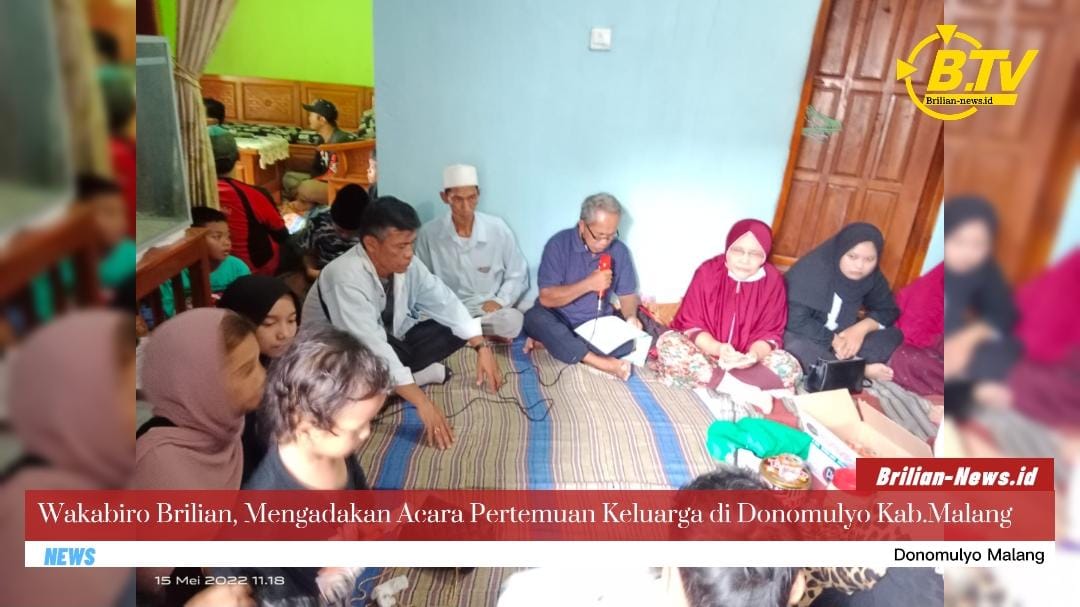 Wakabiro Brilian, Mengadakan Acara Pertemuan Keluarga di Donomulyo Kab.Malang