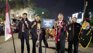Kesenian Reog Ponorogo Turut Memeriahkan Parade Budaya Surabaya Vaganza 2022