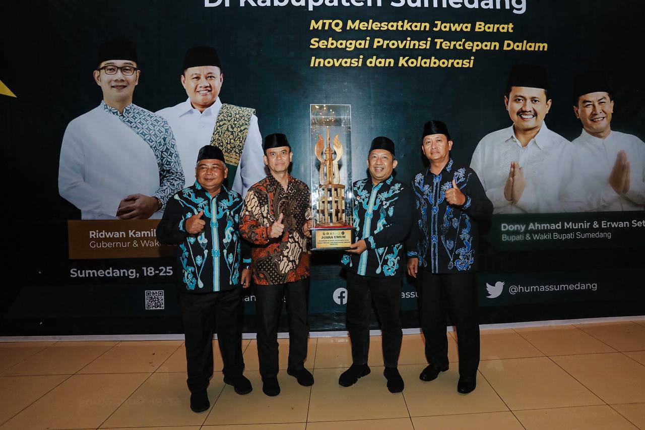 Kota Bandung Juara MTQ Jabar 9 Kali Berturut-turut