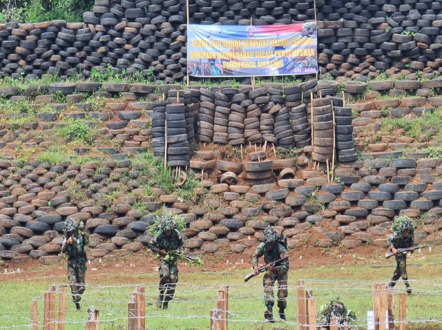 Intip Latihan Perembesan Siswa Satdik-2 Kodiklatal