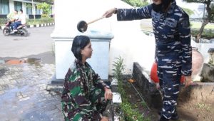 Siswa Dikspespa TNI AL 2022 Ikuti Tradisi Orientasi