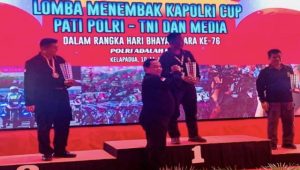Komandan Kodiklatal Raih Juara Piala Kapolri 2022