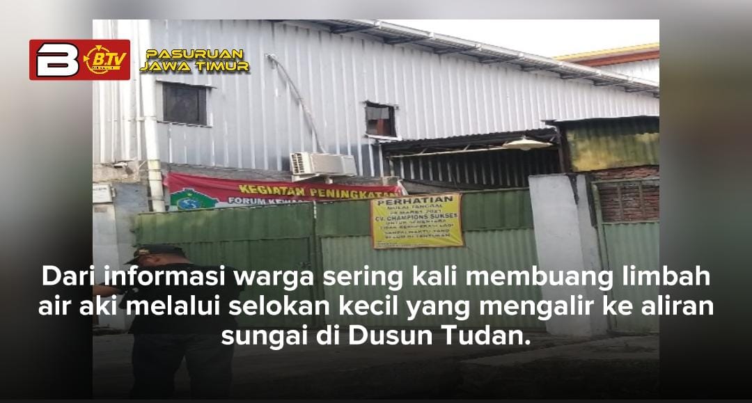 Kasun Tudan Desa Kemirisewu Diduga Terima Upeti dari Pabrik Pengolahan Accu