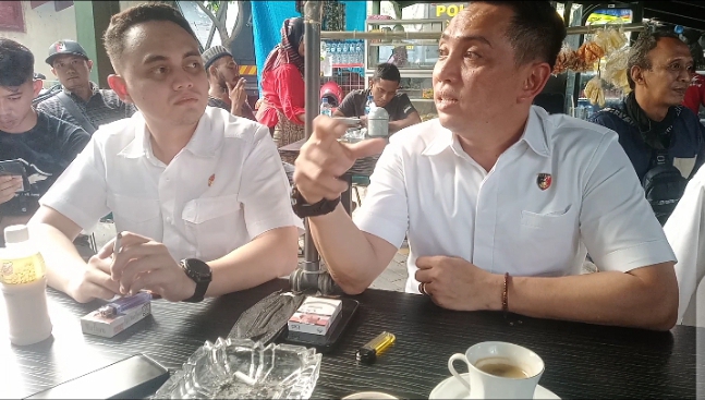 Kasatreskrim Polrestabes Surabaya dan Kanit Jatanras Gelar Piramida (Ngopi Bareng) Apresiasi Wartawan Surabaya Luar Biasa