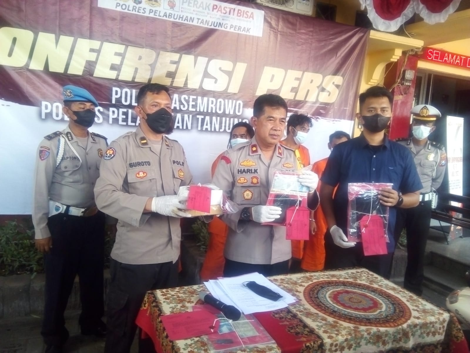Polsek Asemrowo Ungkap Pelaku Curanmor Kawasan Margomulyo