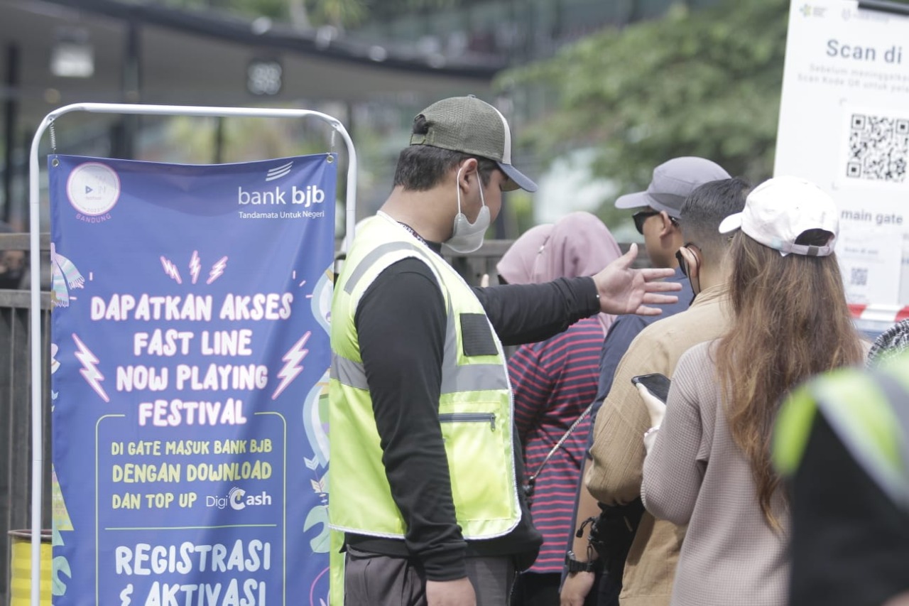 Ini Enaknya Jadi Nasabah bank bjb Saat Nonton Konser Now Playing Festival