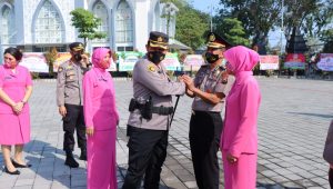 61 Personel Dapat Penghargaan Kenaikan Pangkat di Hari Bhayangkara ke 76