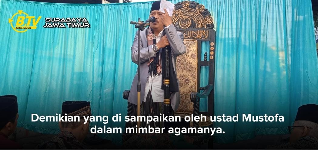 Sholat Id Di Masjid Nurul Huda Kapas Baru Raya