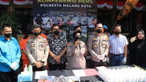 Polresta Malang Berhasil Menggagalkan Peredaran Narkoba, Puluhan Ribu Pil Koplo Diamankan