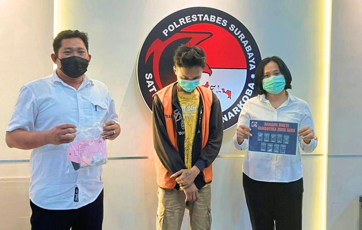 Selipkan Sabu, Sopir Truck Asal Sukomanunggal Diringkus oleh Satresnarkoba Polrestabes Surabaya