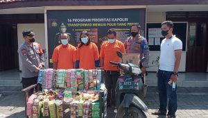 Gerak Cepat, Polres Gresik Ringkus Komplotan Maling Bobol Warkop