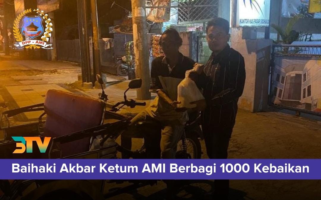 Baihaki Akbar Bagikan 1000 Senyuman di Bulan Suci Muharram