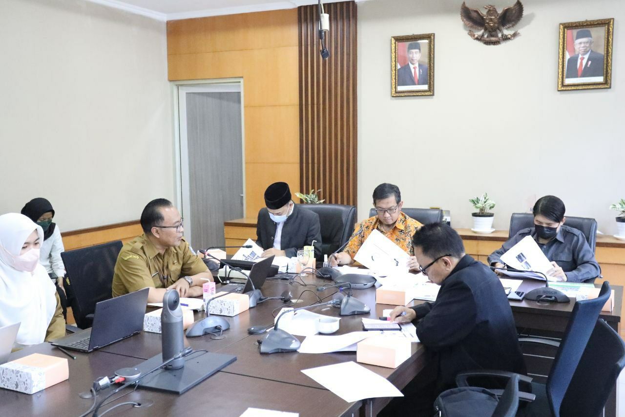 Evaluasi Kinerja Triwulan II T.A. 2022, Komisi A Sodorkan Sejumlah Masukan bagi BKPSDM