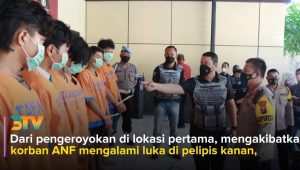 Polresta Sidoarjo Amankan Pelaku Pengeroyokan Antar Perguruan Silat
